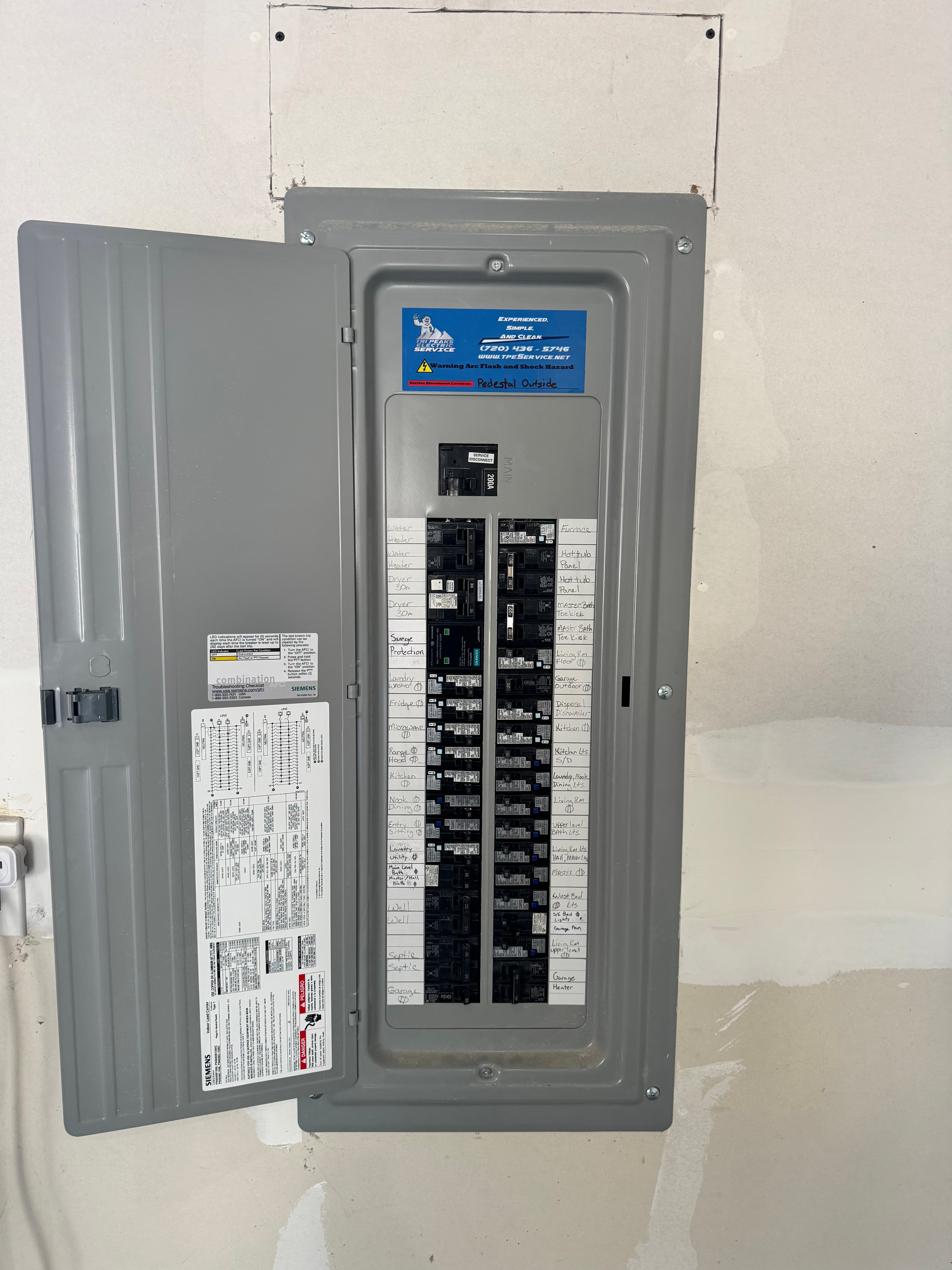 EV charger installation by Tri Peaks Electric Service — Bailey CO