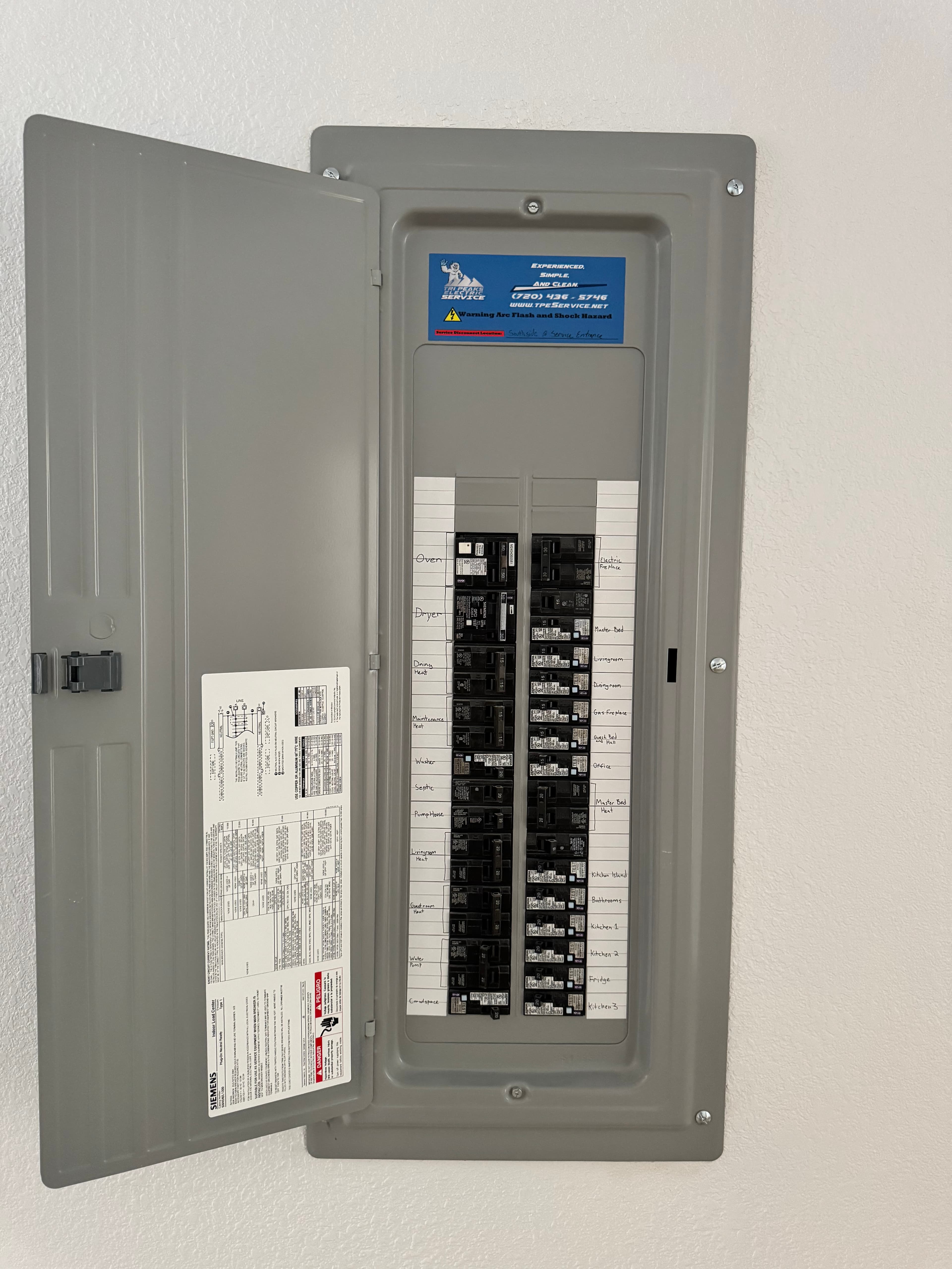 Outdoor wiring and weatherproof outlets — mountain property, Bailey CO